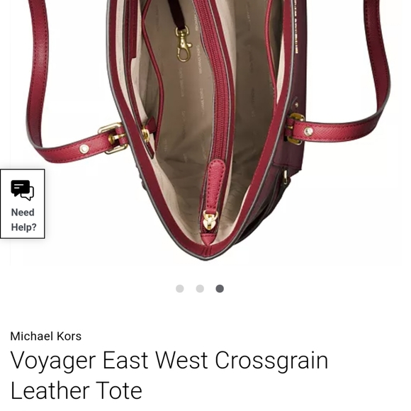 NWT Michael Kors East-West Voyager Tote 😍 - Picture 2 of 2